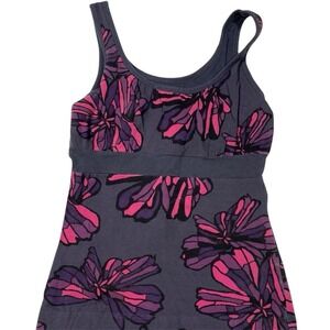 Old Navy Gray & Pink Butterfly‎ Tank – Size XS
